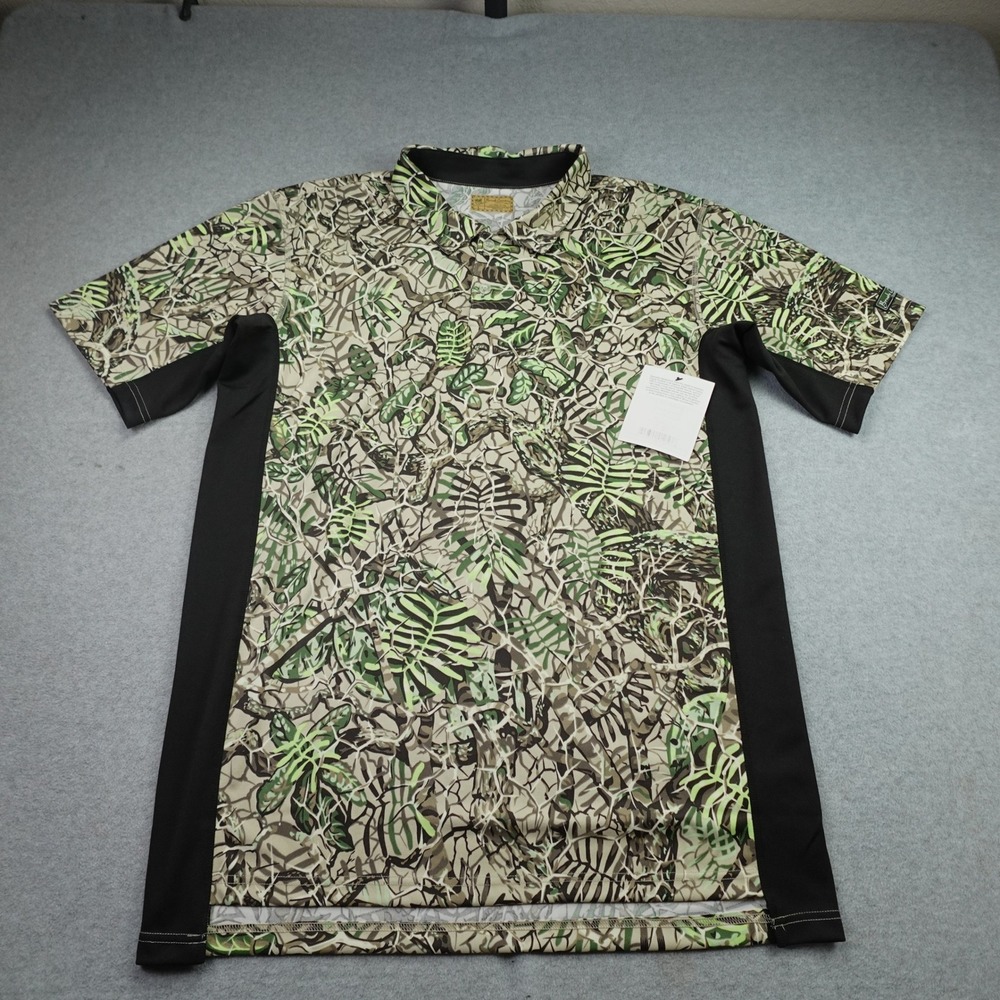 Brush Country Polo Shirt Mens Large Camo Hunting Performance